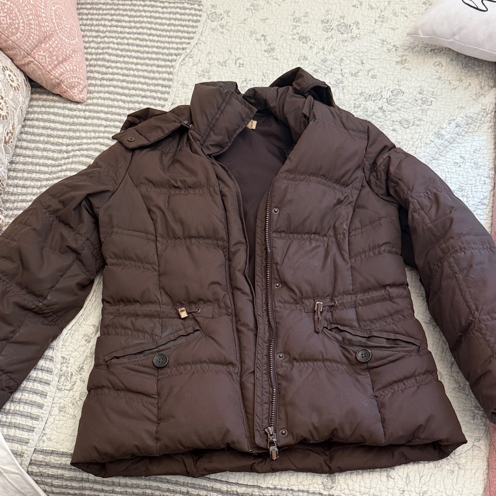 Esprit Chocolate Brown Puffer Jacket